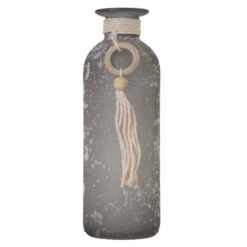 Vase - Aus Glas - Ca. 5,5 X 16,5 Cm