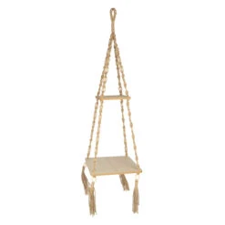 Dekohänger - Makramee-Regal - Ca. 95 Cm