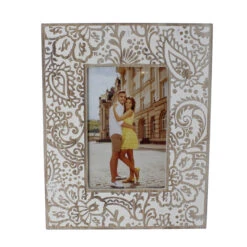 Bilderrahmen Braun/weiß - Ca. 19 X 1,5 X 24 Cm