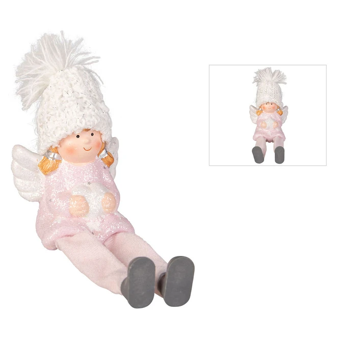 Engel - Ca. 7,5 X 6,5 X 10,5 Cm - 1 Stück 2 Engel - Ca. 7,5 X 6,5 X 10,5 Cm - 1 Stück – Bild 2