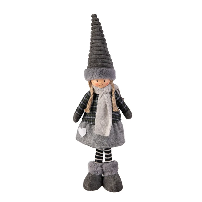 Dekokind - Wichtelmädchen - Ca. 14 X 9 X 51 Cm 1 Dekokind - Wichtelmädchen - Ca. 14 X 9 X 51 Cm