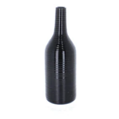 Vase Flasche Schwarz - Ca. 7 X 7 X 20 Cm