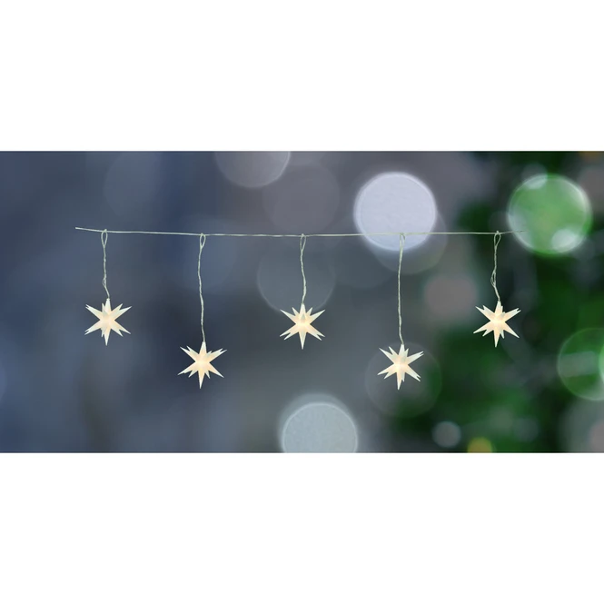 Lichterkette Sterne - Mit 6 LED - Ca. 12 X 150 Cm 3 Lichterkette Sterne - Mit 6 LED - Ca. 12 X 150 Cm – Bild 3