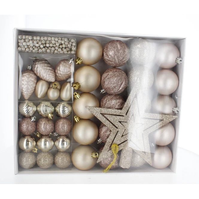 Christbaumschmuckset - Bruchsicher - 40 Teile 1 Christbaumschmuckset - Bruchsicher - 40 Teile