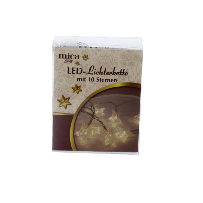 Lichterkette Sterne - 10 LED 1 Lichterkette Sterne - 10 LED