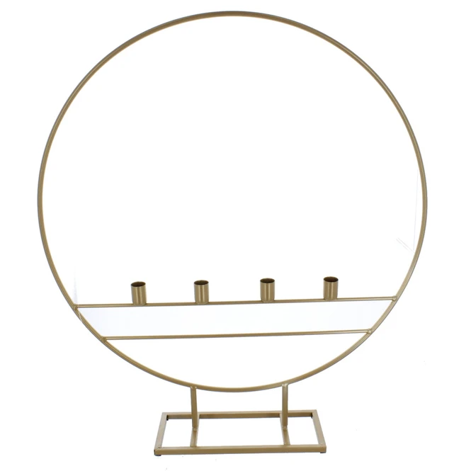 Adventskerzenhalter Dekoring - Gold - Ca. 60 X 8 X 68 Cm 1 Adventskerzenhalter Dekoring - Gold - Ca. 60 X 8 X 68 Cm