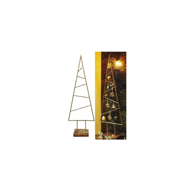 Baum Zum Dekorieren - Gold - Ca. 40 X 14,5 X 120 Cm 1 Baum Zum Dekorieren - Gold - Ca. 40 X 14,5 X 120 Cm