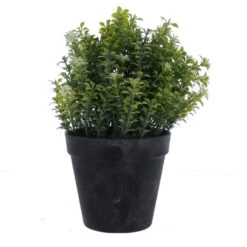 Strauch In Topf - Künstlich - Ca. 18 X 25 Cm