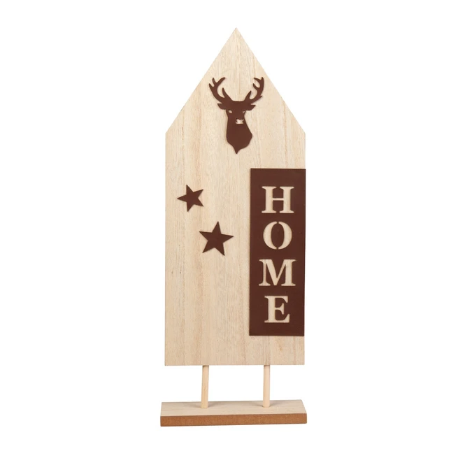 Standdeko - HOME - Ca. 17 X 6 X 45,5 Cm 1 Standdeko - HOME - Ca. 17 X 6 X 45,5 Cm