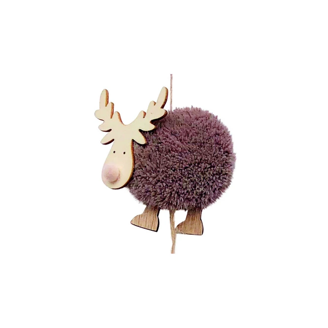 Girlande - Rentiere - Aus Holz - 10 X 90 Cm - 1 Stück 3 Girlande - Rentiere - Aus Holz - 10 X 90 Cm - 1 Stück – Bild 3