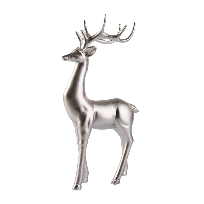 Dekofigur - Hirsch - Ca. 15 X 7 X 28,5 Cm 1 Dekofigur - Hirsch - Ca. 15 X 7 X 28,5 Cm