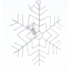 Dekohänger - Schneeflocke Mit LED - Ca. 30 Cm