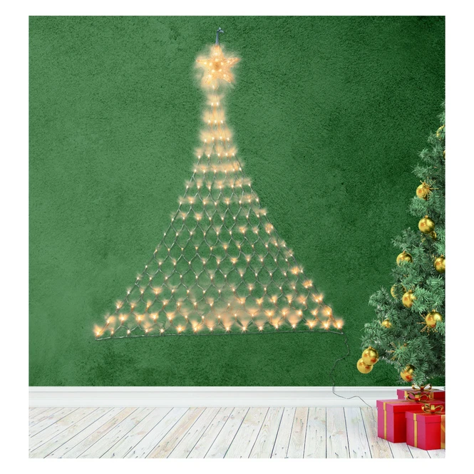 162er LED-Lichterkette - Baum - Ca. 140 X 150 Cm 2 162er LED-Lichterkette - Baum - Ca. 140 X 150 Cm – Bild 2