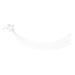 80er LED-Lichterkette - Sternschnuppe - Ca. 60 Cm