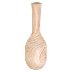 Vase - Aus Holz - Ca. 14 X 45 Cm