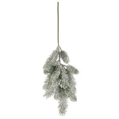 Tannenzweig Verschneit - Aus Kunststoff - 68 Cm