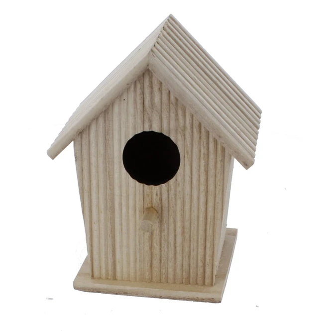 Nistkasten - Aus Holz - Ca. 12,5 X 10 X 16,5 Cm 1 Nistkasten - Aus Holz - Ca. 12,5 X 10 X 16,5 Cm