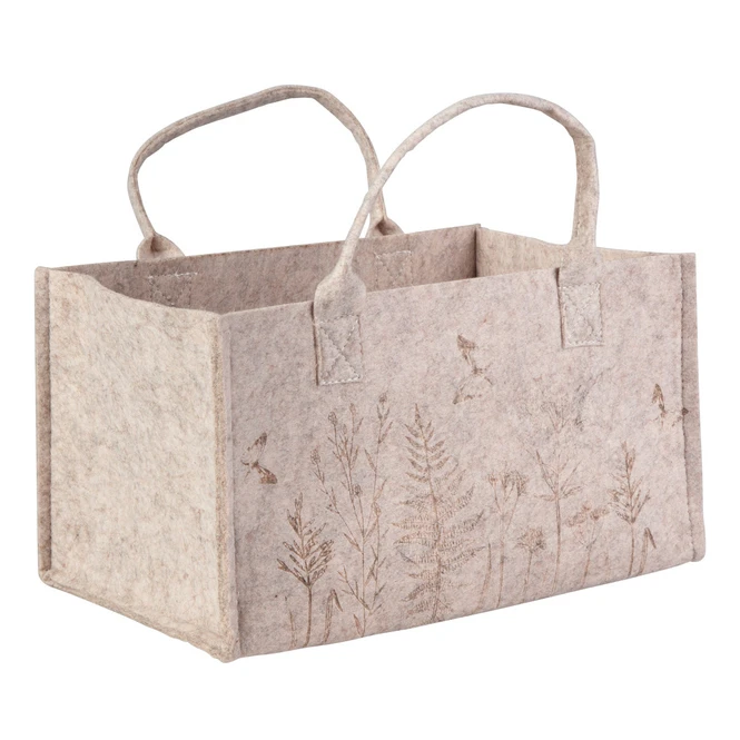 Tasche - Blumenwiese - Aus Filz - Ca. 30 X 20 X 17 Cm 2 Tasche - Blumenwiese - Aus Filz - Ca. 30 X 20 X 17 Cm – Bild 2