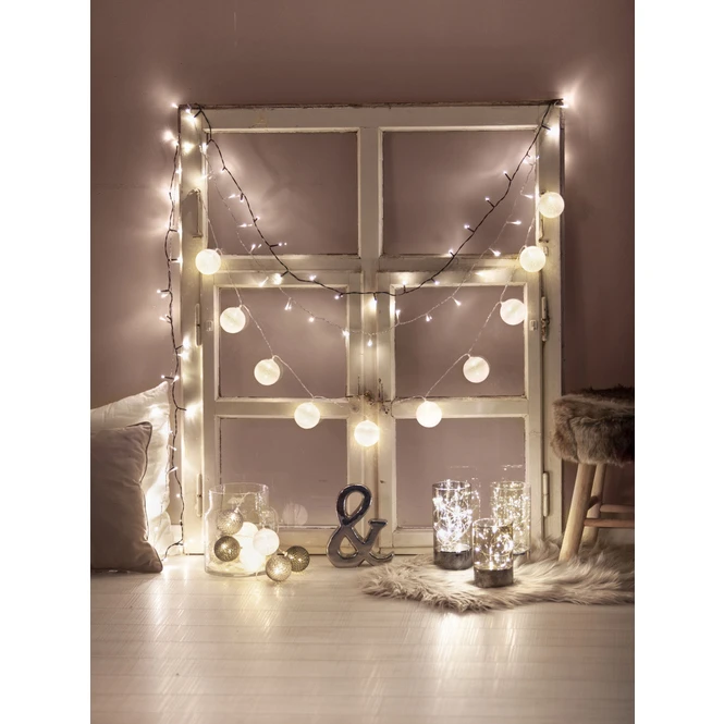 LED-Zylinder - Aus Glas - Ca. 9 X 15 Cm 2 LED-Zylinder - Aus Glas - Ca. 9 X 15 Cm – Bild 2