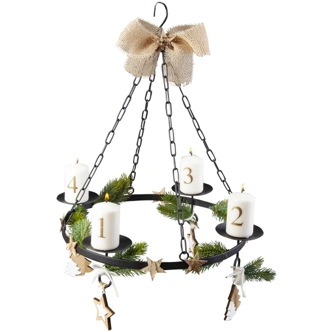 Dekohänger - Tannenbaum - Aus Holz - Ca. 7 X 1 X 7,5 Cm - 2 Stück 2 Dekohänger - Tannenbaum - Aus Holz - Ca. 7 X 1 X 7,5 Cm - 2 Stück – Bild 2