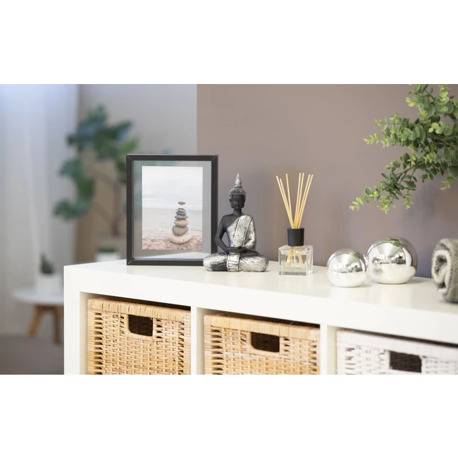 Dekokugel - Aus Dolomit - Ø = 9,5 Cm - Silber 1 Dekokugel - Aus Dolomit - Ø = 9,5 Cm - Silber