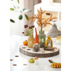 Deko-Holzscheibe - Ca. 35 X 30 Cm