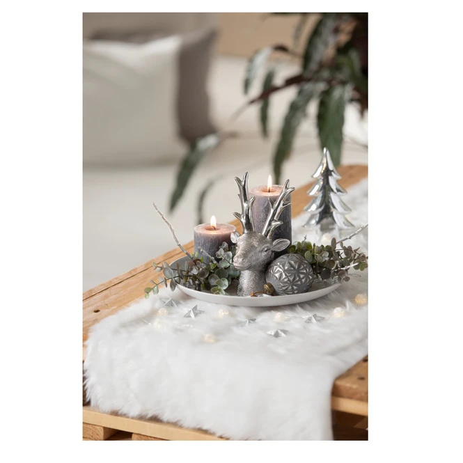 Dekoteller - Aus Holz - Ø = Ca. 30 Cm 1 Dekoteller - Aus Holz - Ø = Ca. 30 Cm