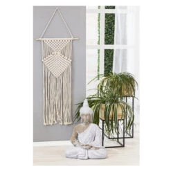 Dekohänger - Makramee - Ca. 31 X 2 X 85 Cm