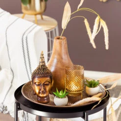 Vase - Aus Holz - Ca. 15 X 26 Cm