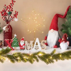 LED-Standdeko - Sterne - Ca. 25,5 X 6,5 X 36,5 Cm