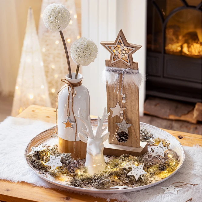 Vase - Stern - Aus Dolomit - Ca. 10,5 X 9,5 X 26 Cm 1 Vase - Stern - Aus Dolomit - Ca. 10,5 X 9,5 X 26 Cm