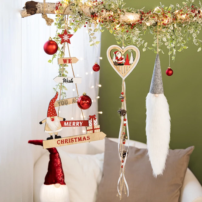 Christbaumkugeln - Rot - 30 Stück 2 Christbaumkugeln - Rot - 30 Stück – Bild 2