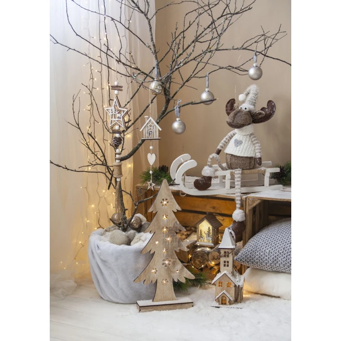 Schneedecke - Ca. 250 X 100 Cm - Mit Glitzer 2 Schneedecke - Ca. 250 X 100 Cm - Mit Glitzer – Bild 2