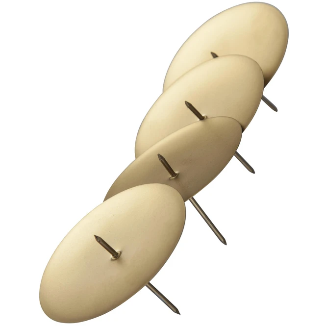 Halter Für Adventskerzen - Ca. 7 Cm - 4 Stück - Gold 1 Halter Für Adventskerzen - Ca. 7 Cm - 4 Stück - Gold