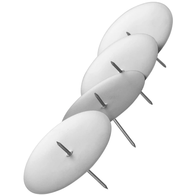 Halter Für Adventskerzen - Ca. 7 Cm - 4 Stück - Silber 3 Halter Für Adventskerzen - Ca. 7 Cm - 4 Stück - Silber – Bild 3