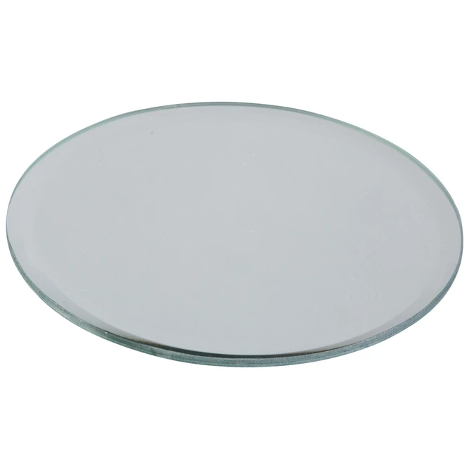 Kerzenuntersetzer - Aus Glas - Ø = 13 Cm - Kreis 1 Kerzenuntersetzer - Aus Glas - Ø = 13 Cm - Kreis